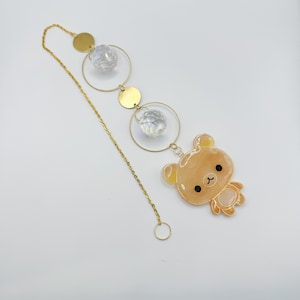 Rilakk Japan Bear Crystal Suncatcher